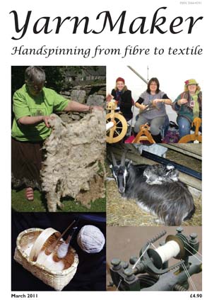 cover of YarnMaker March 2011